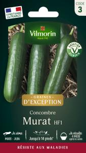 Concombre Murat HF1 - Graines d'Exception